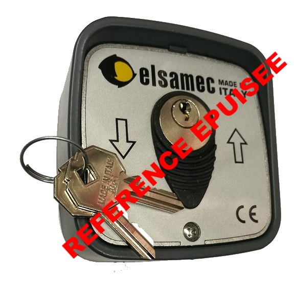 ELSAMEC 1134 contacteur selecteur boitier a cles clefs montee descente pour rideau metallique letal bft nice elsamec ce af ceaf epuise