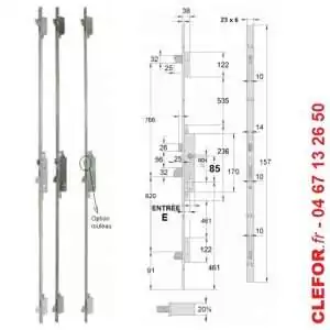 serrure cremone nuova feb corni assa abloy montpellier beziers sete