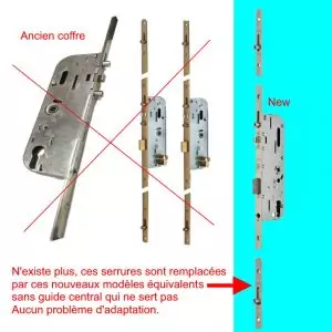 cremone serrure vachette automatique 3 points 10215 nouveau coffre