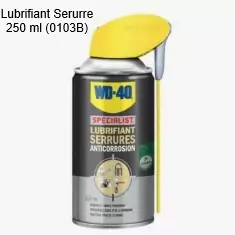 lubrifiant serrure wd-40 specialist 250 ml