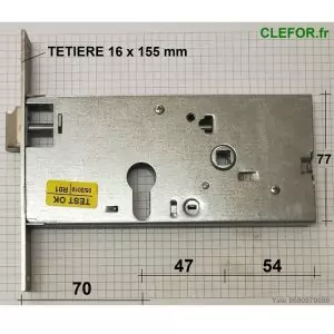 serrure feb yale corni axe 70 entraxe 47 horizontale 8600570080