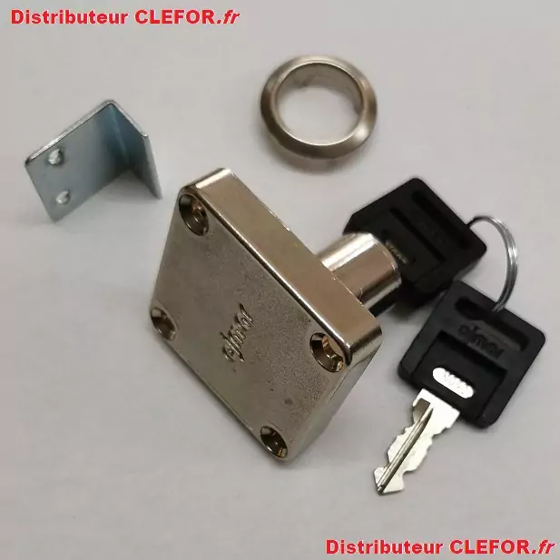 5006 serrure ojmar de bureau tiroir 40x40 axe 25 mm