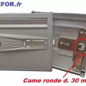 portillon porte boite aux lettre decayeux languedoc compler fermeture 3 points came plastique ronde diametre 30