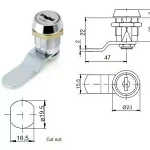 batteuse emka z-2106-rk-22 19,5x16,5 chez tme A00130