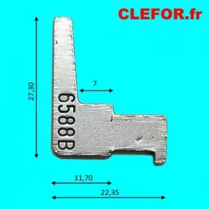 crochet lcds 6588B remplace aussi 6569 GA46 part crochet