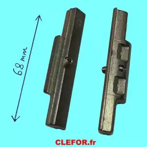 gache 2544A gache la croisee ds du kit ds7800-a01 gache a clamer 2544a CLEFOR SERRURES MONTPELLIER MEILLEUR SERRURIER