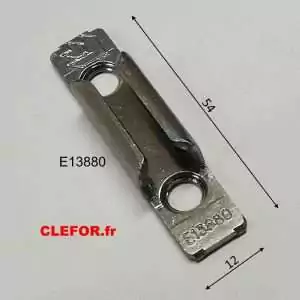 gache gu E-13880-00-0-1 gravee E13880 gache pour coulissant pvc