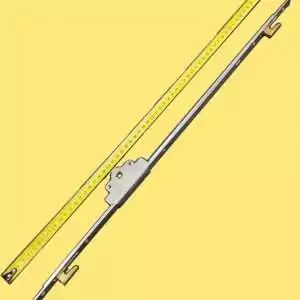 cremone GU G-18580-06 a crochet axe 25 mm lg 600 mm