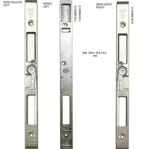GACHE GU FERCOMATIC POUR PVC G-22898-00-L G-22898-00-R G22898 E-22896