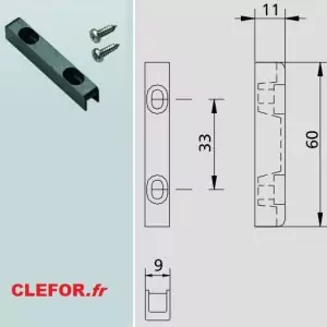gache savoi pour menuiserie coulissante pour coulissant alu 2070-862