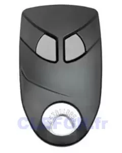 TELECOMMANDE INTRATONE 2 BOUTONS NOIRE INTRATONE OU ACTIS HTEL3-00