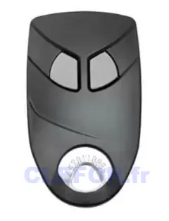 TELECOMMANDE INTRATONE 2 BOUTONS NOIRE INTRATONE OU ACTIS HTEL3-00