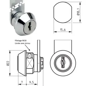 ronis 8800-01 serrure batteuse ronis 8800-01 l 95 m18 5012