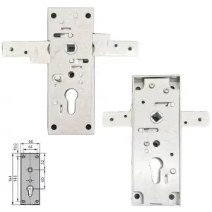 wss 01-778-00-01 notre ref 2021 serrure porte de garage 164x60 2 points lateraux